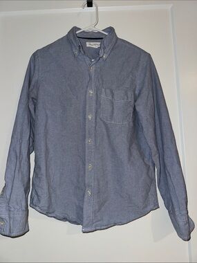Aeropostale Men's Button-Down Shirt in Light Blue